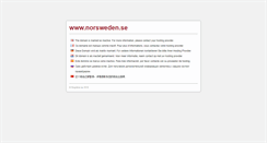 Desktop Screenshot of norsweden.se